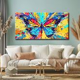 Painting by Numbers Art Giant Colorful Butterfly